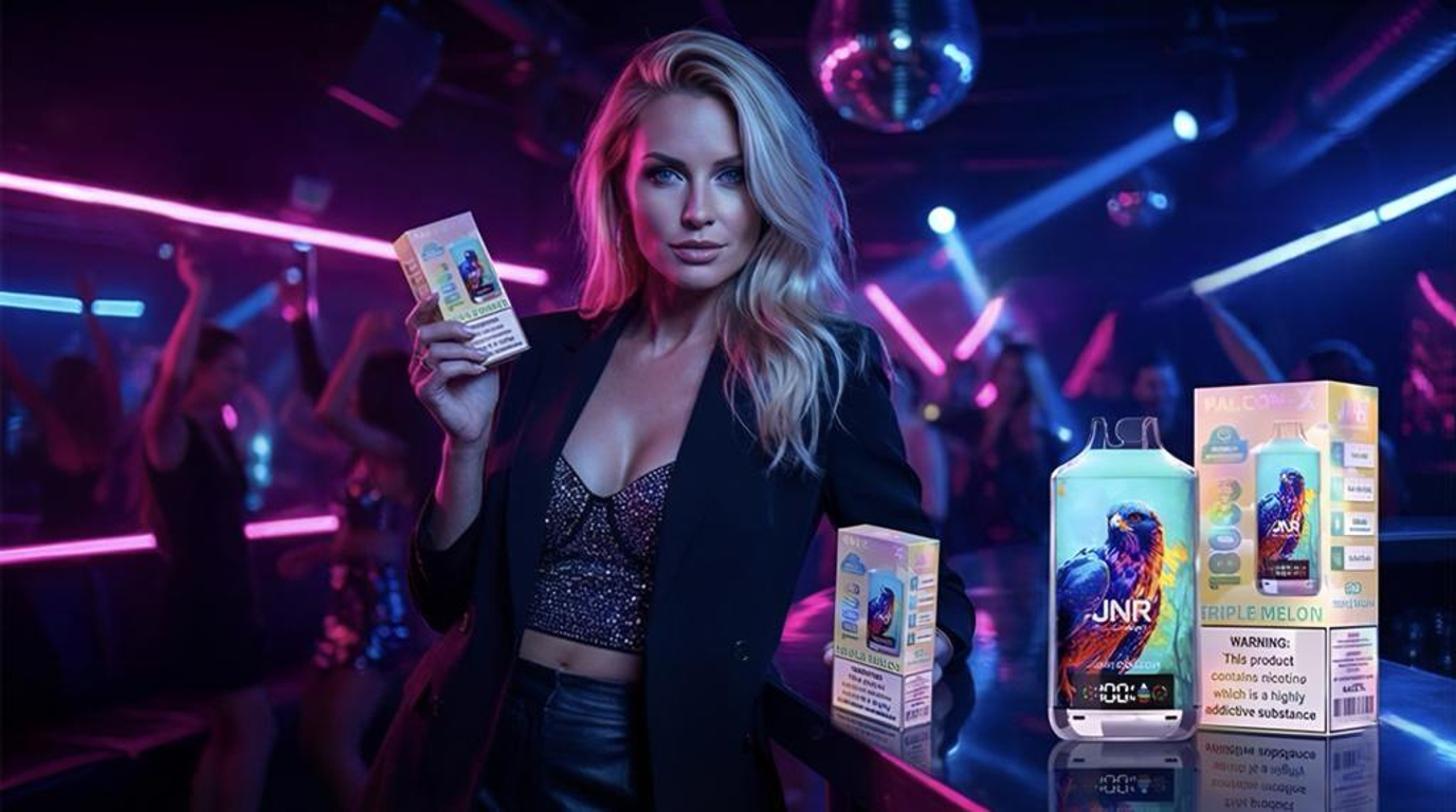 Jednorazówki e-papieros JNR Falcon 18K buchów polska