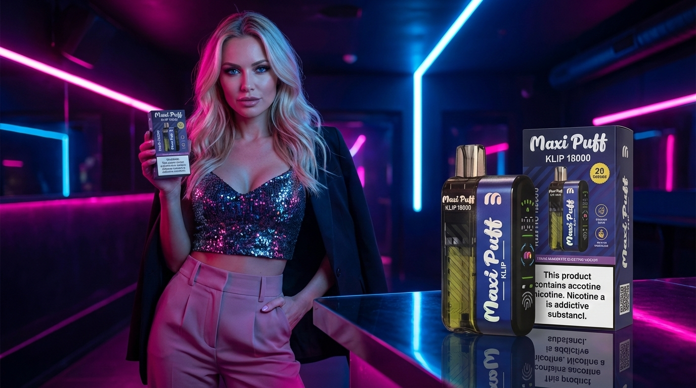 Jednorazówki e-papieros Maxi Puff 18K buchów polska