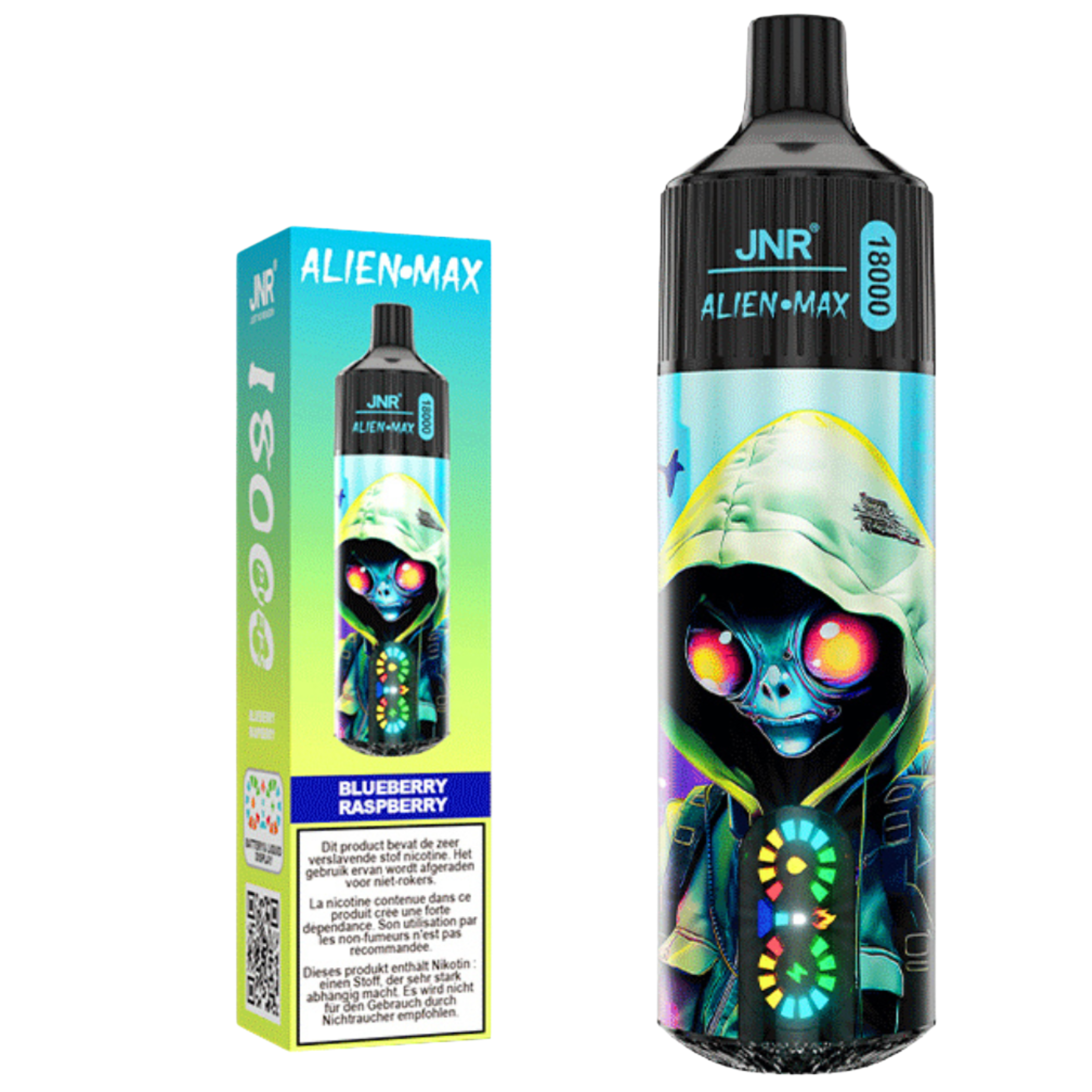 Jnr Alien Max e-papieros jednorazówki 18K 18000 buchów